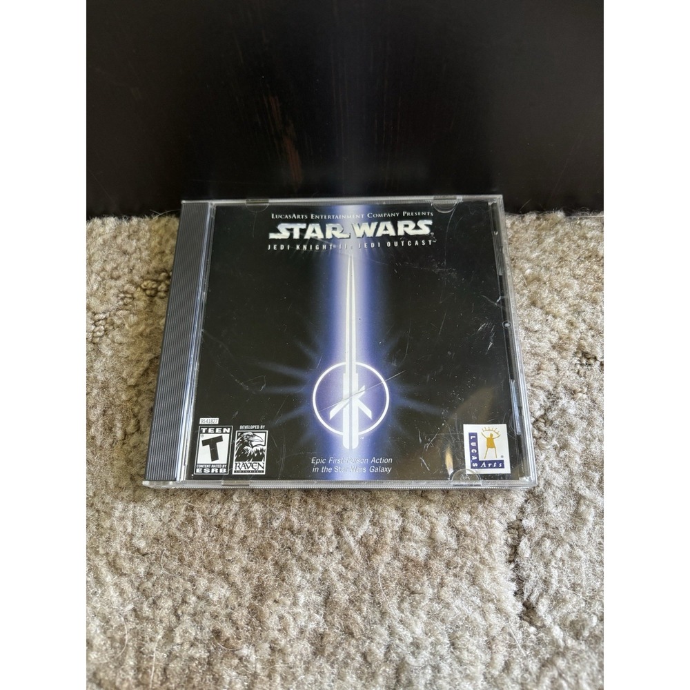 Star Wars Jedi Knight II 2 Jedi Outcast PC CD ROM Game Jewel Case Complete